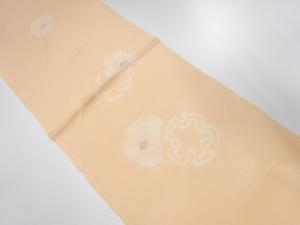 未使用品　正絹　絞り　刺繍　帯揚げ